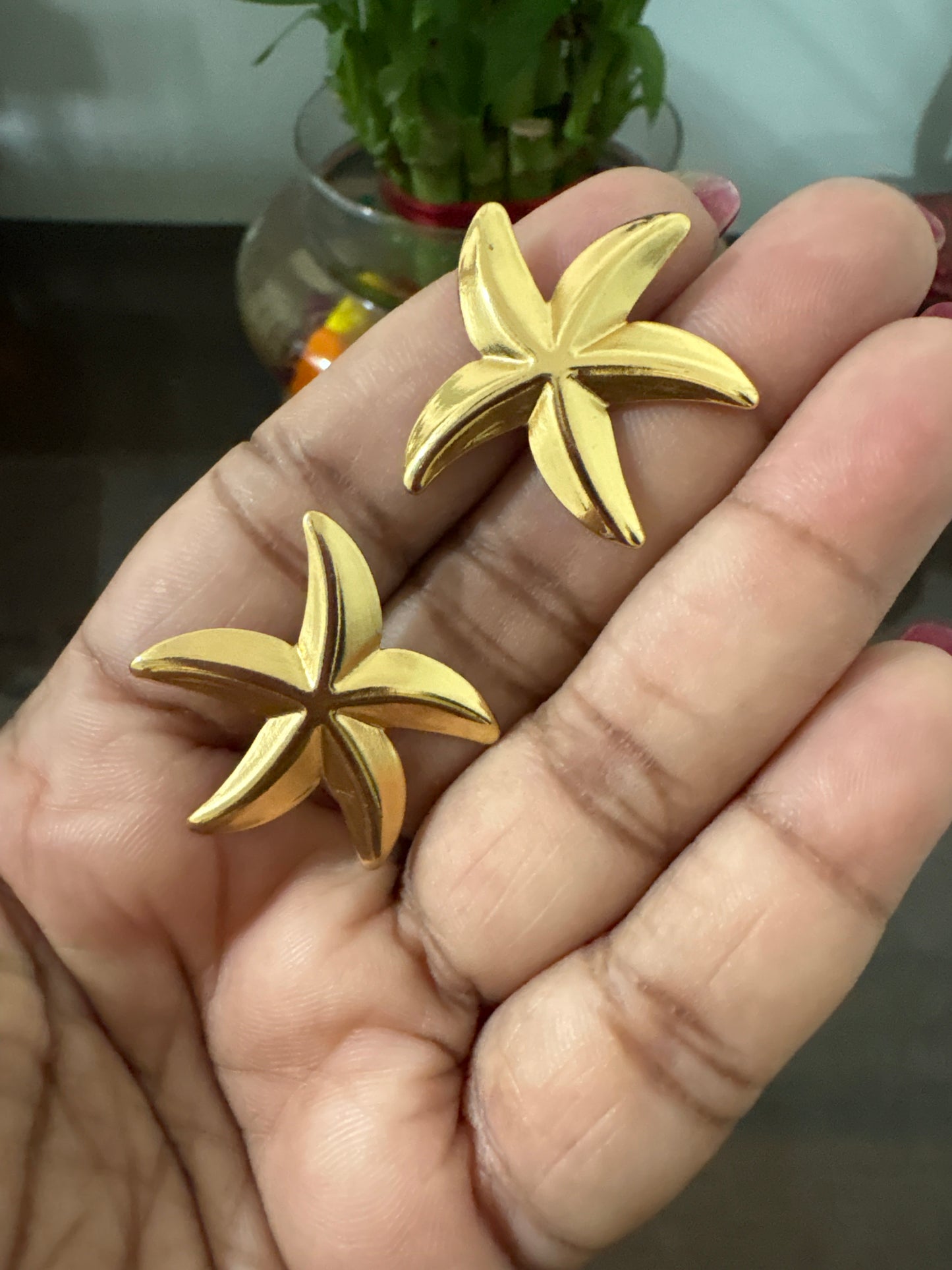Small star studs