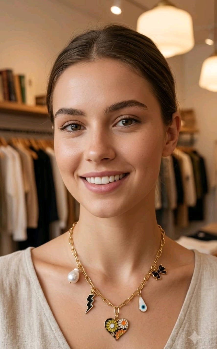 Charm Necklace – A Playful Statement