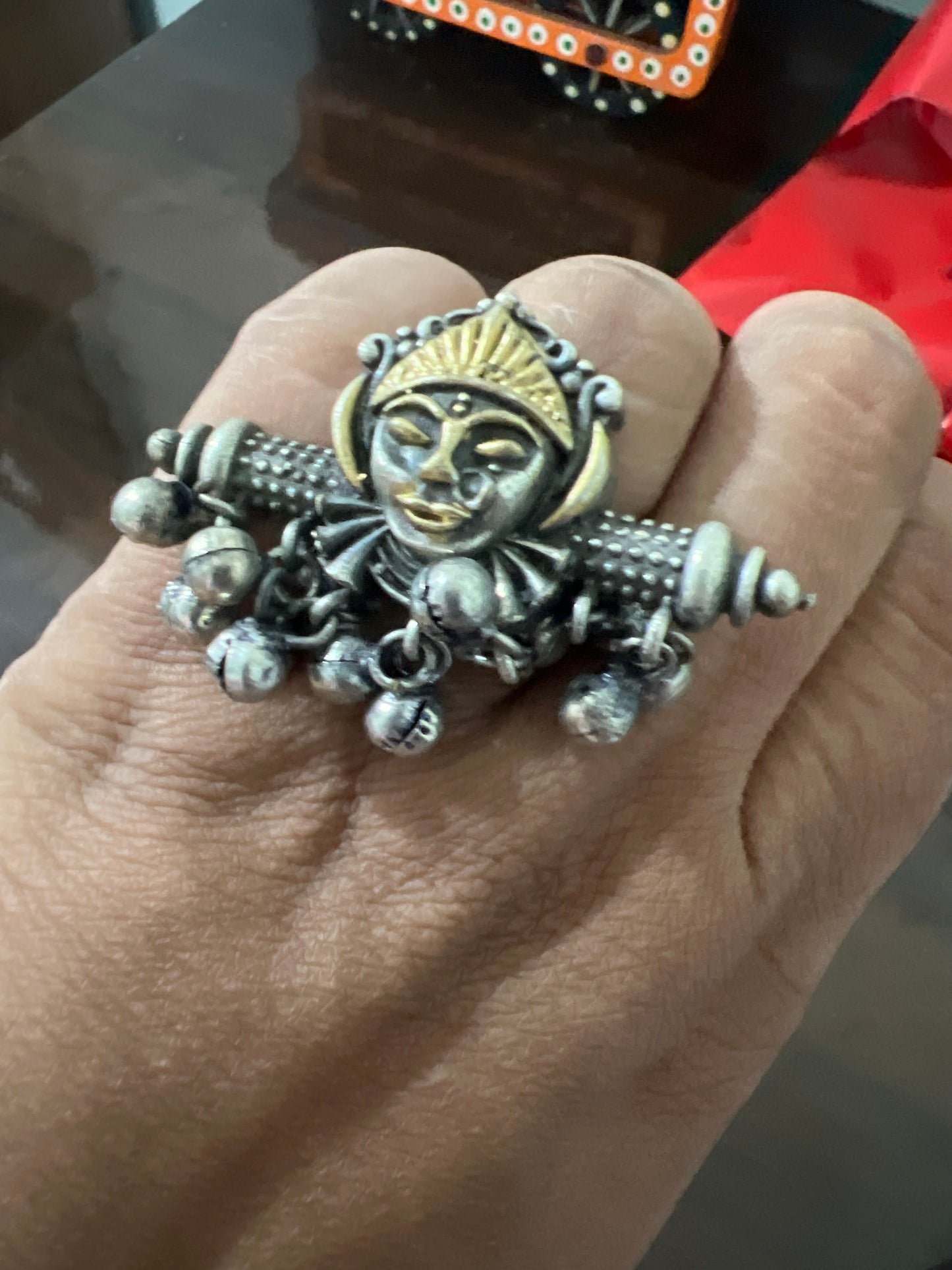 Durga oxidised ring
