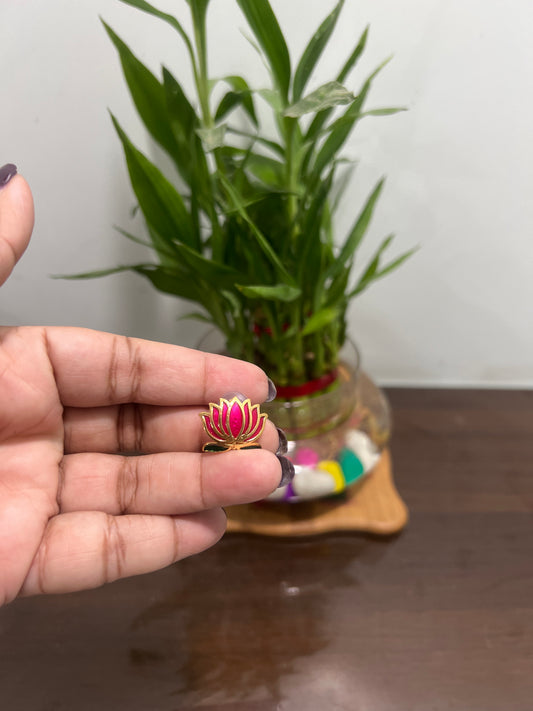 Lotus 🪷 earring necklace set