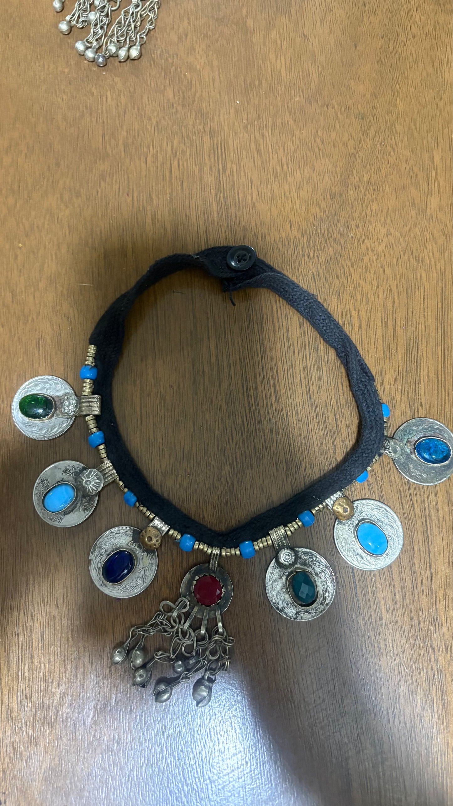 Vintage Tribal Statement Choker Necklace