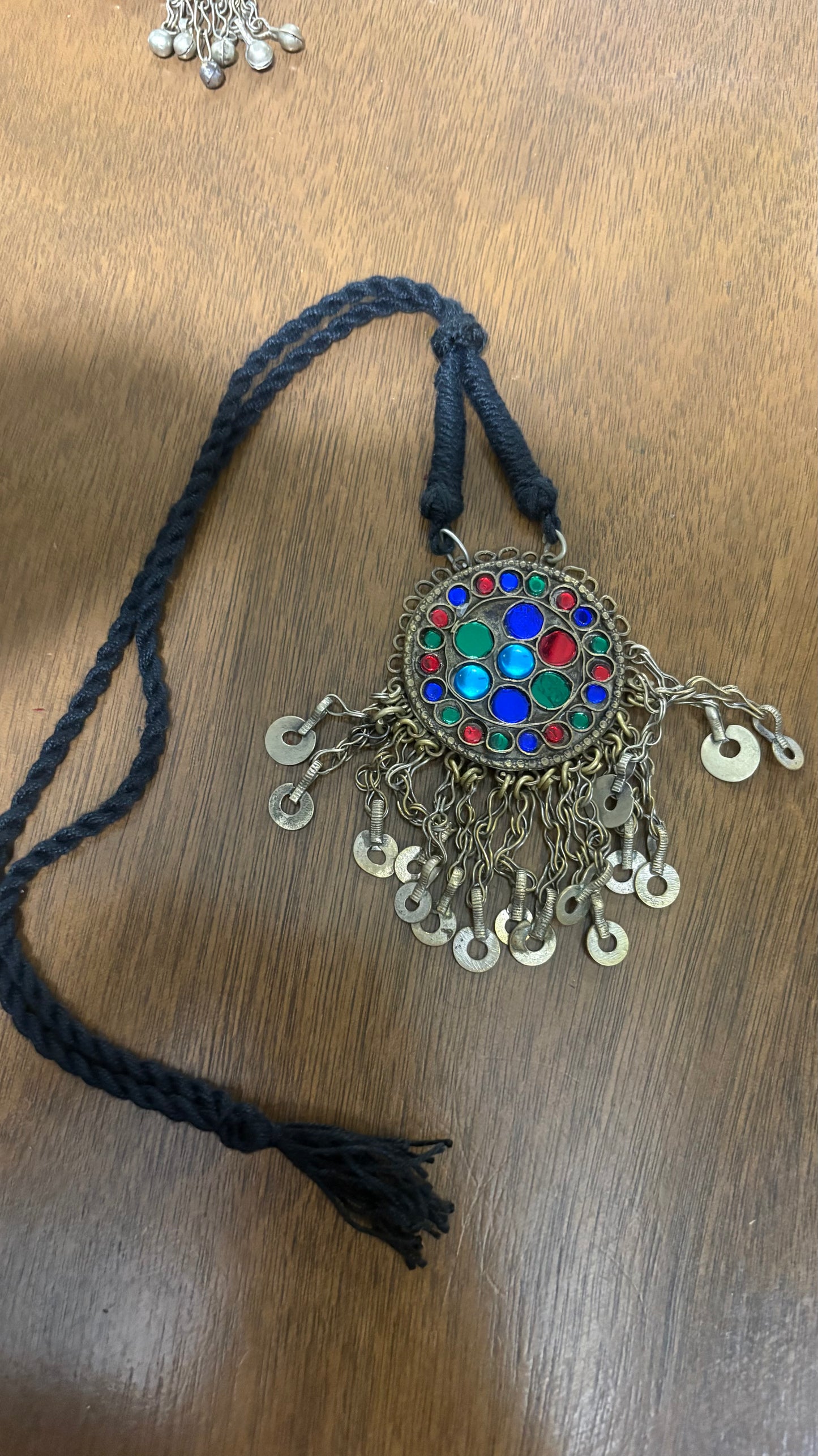Boho Mirror Charm Necklace