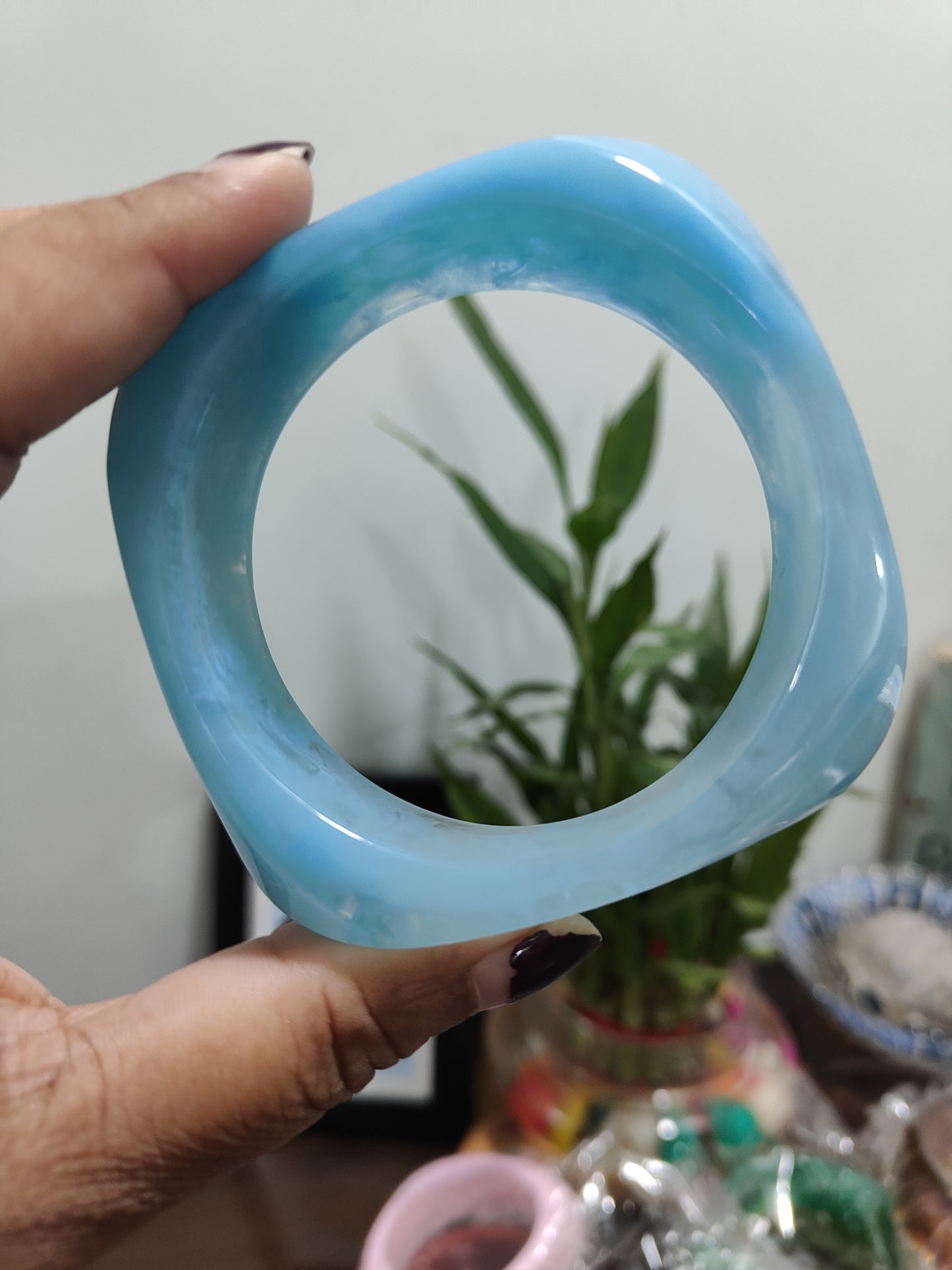 Resin bangles