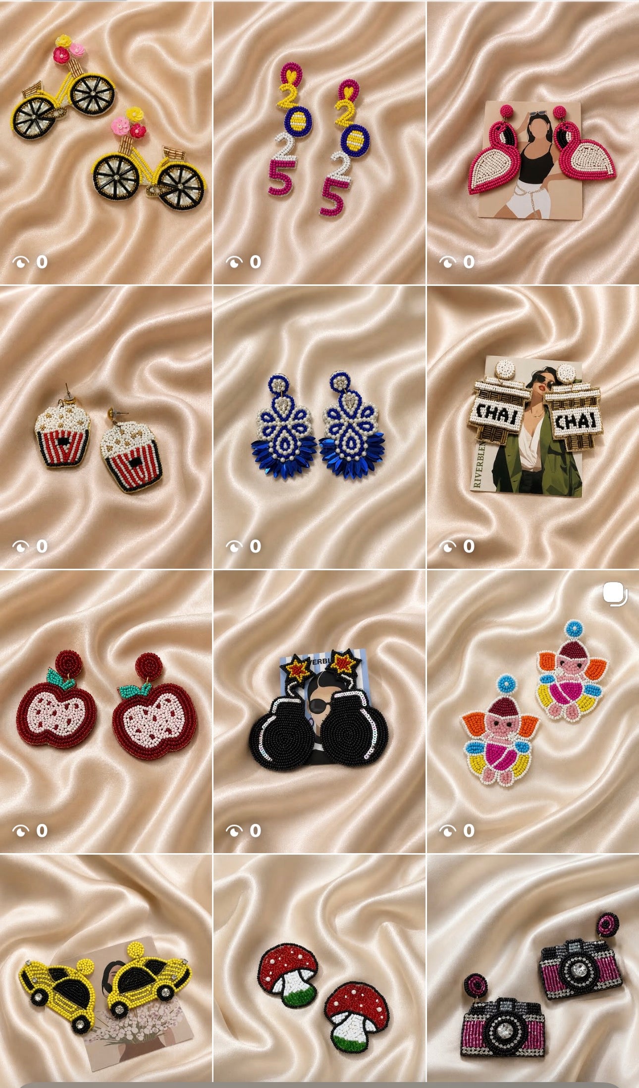 Beaded earrings