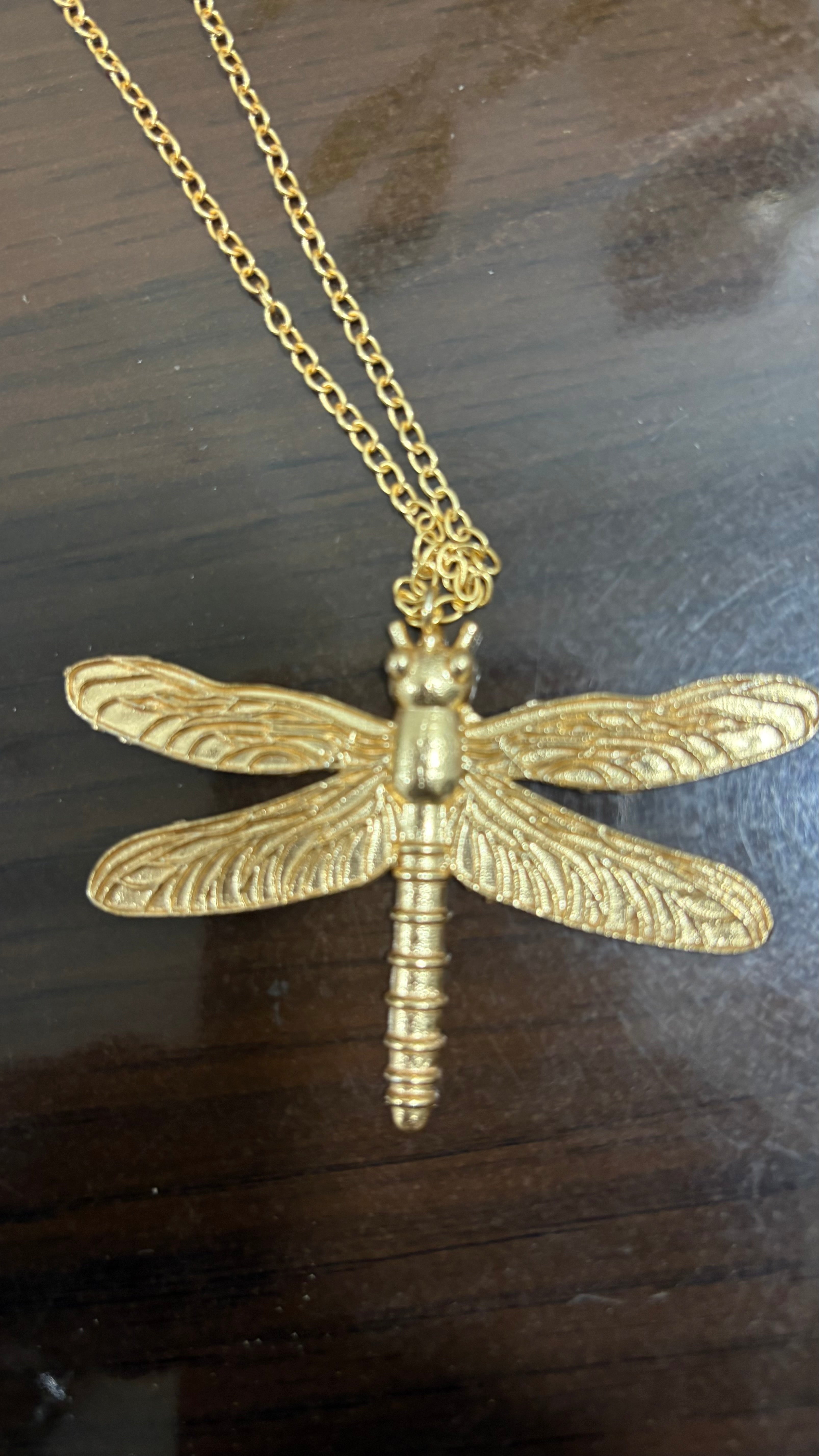 Dragonfly necklace