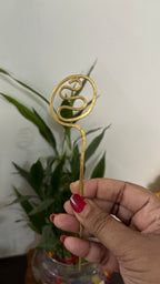 Flower hair cage bun- Riverblend