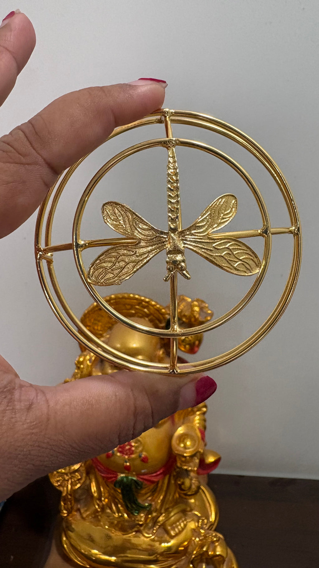 dragonfly hair cage bun