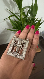 ma Durga adjustable ring