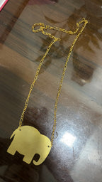 Elephant charm necklace Riverblend