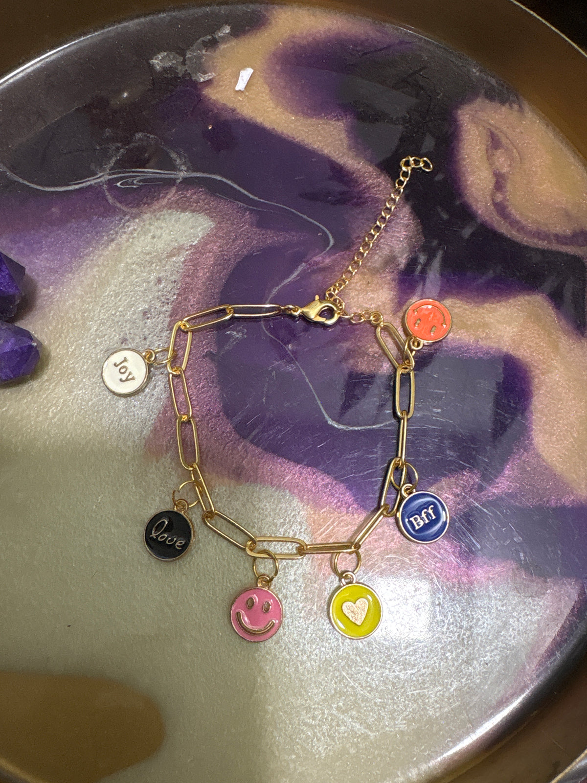 Smiley bracelet