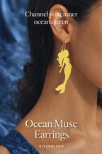 Ocean muse earring - Riverblend
