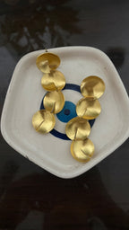 Golden Cascade Drop Earrings for Women | Statement Minimal Jewellery India ✨ Effortless elegance for everyday & special moments