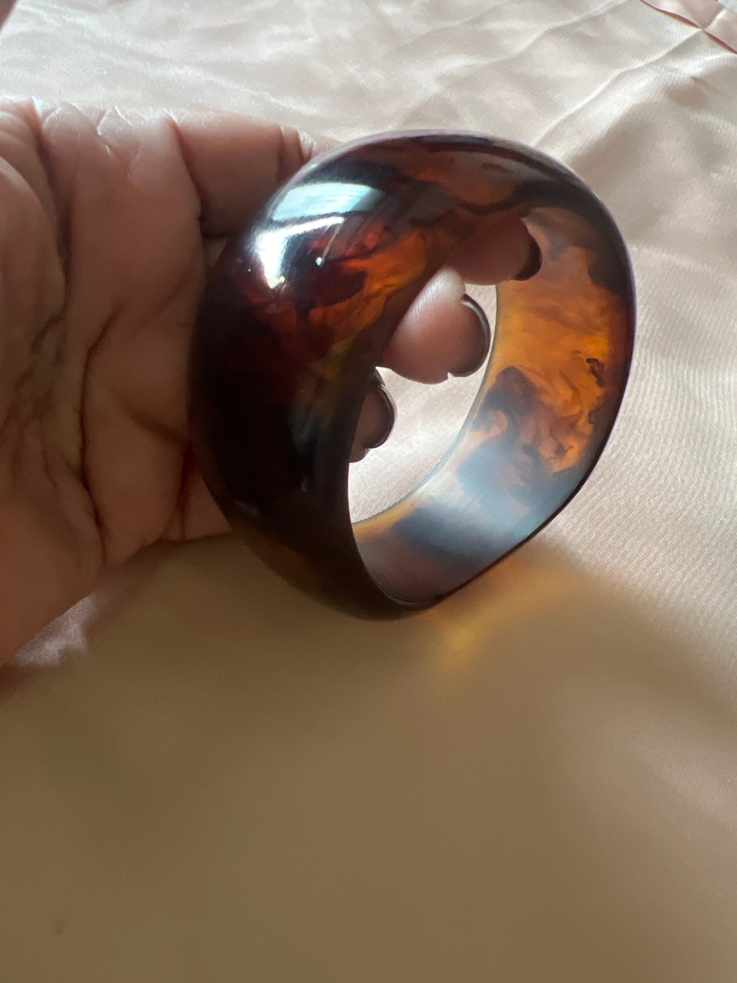 Resin bangles