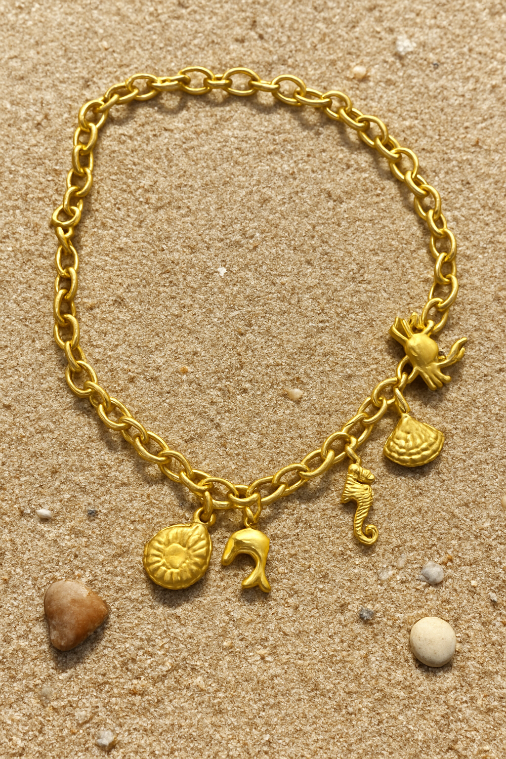 Beach theme necklace