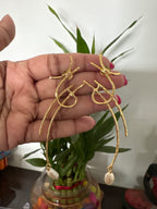 Pearl drop earring Riverblend