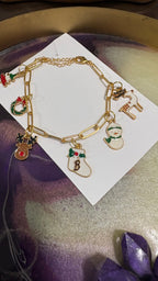 Xmas theme bracelet