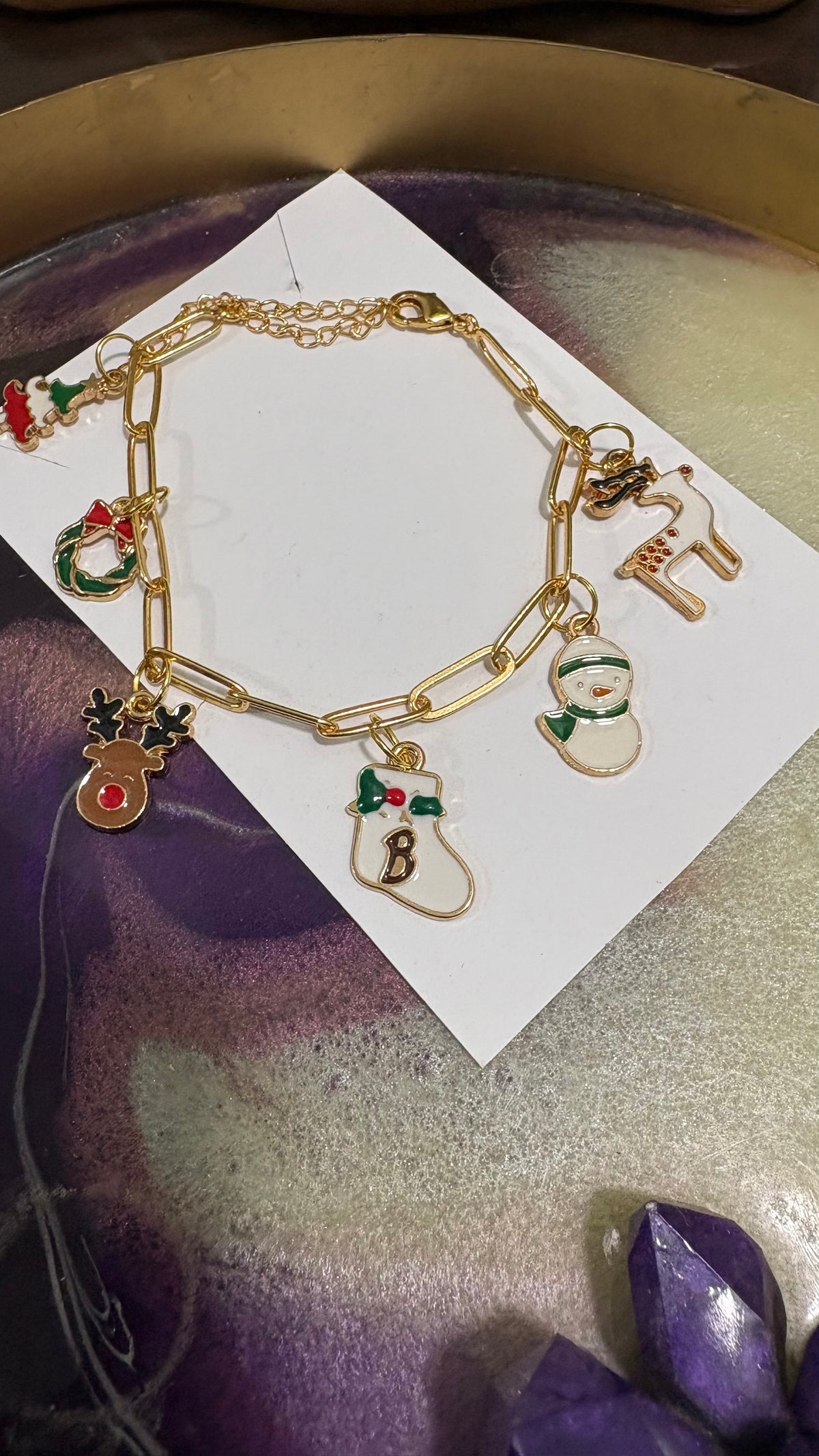 Xmas theme bracelet