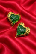 Heart studs