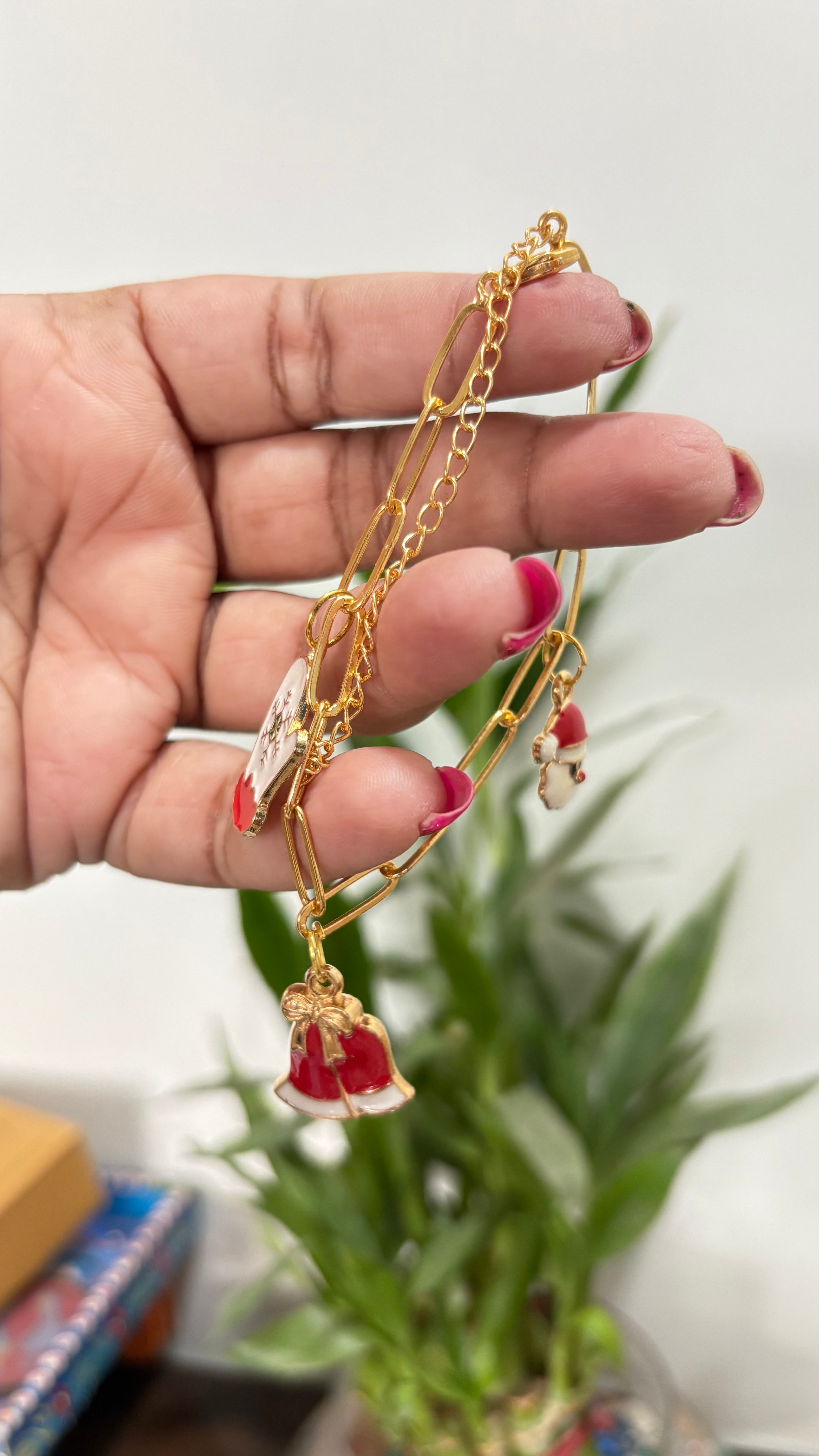 Xmas charm bracelet