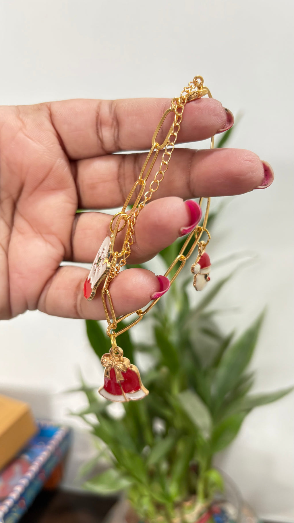 Xmas charm bracelet