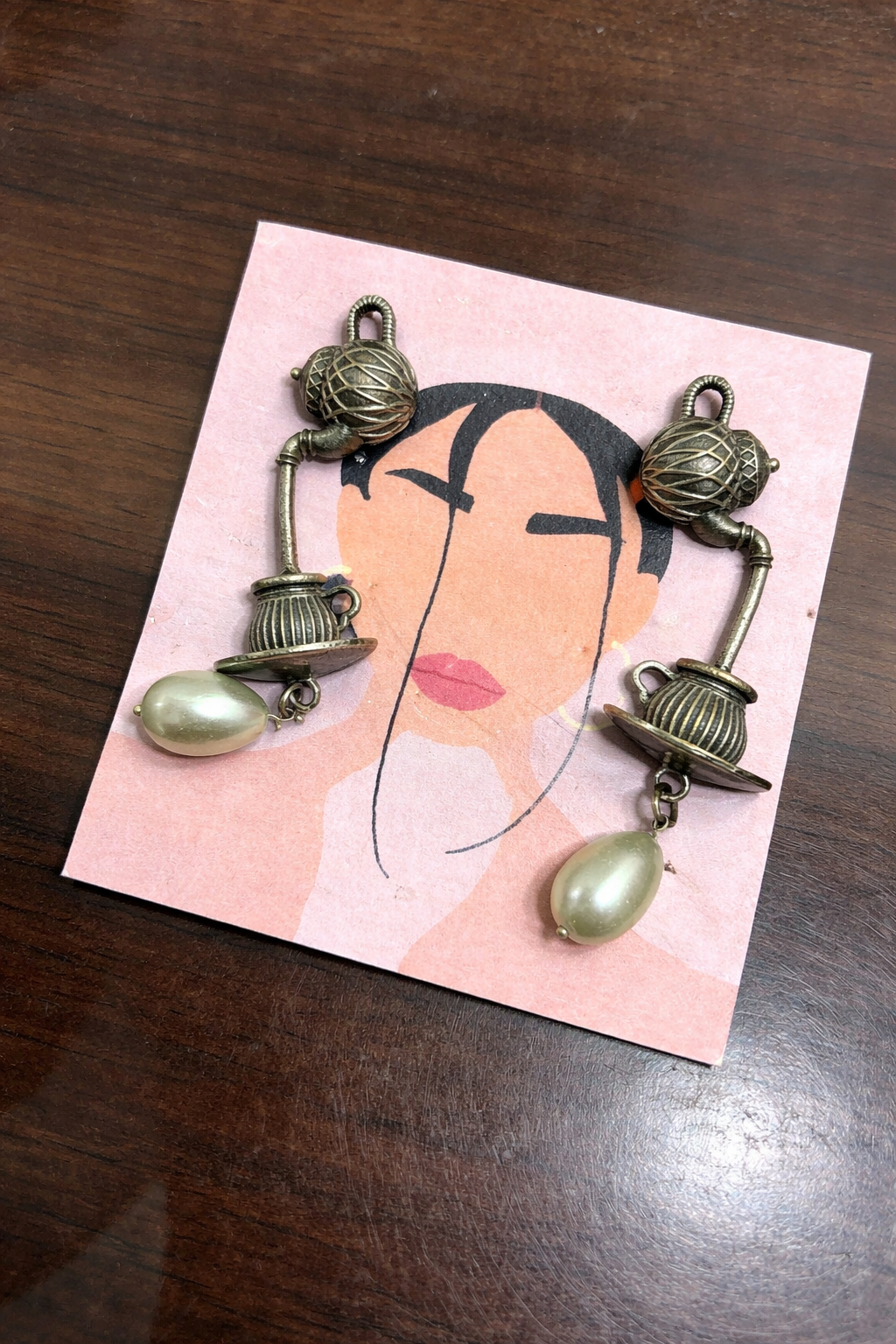 Cup sau set earring