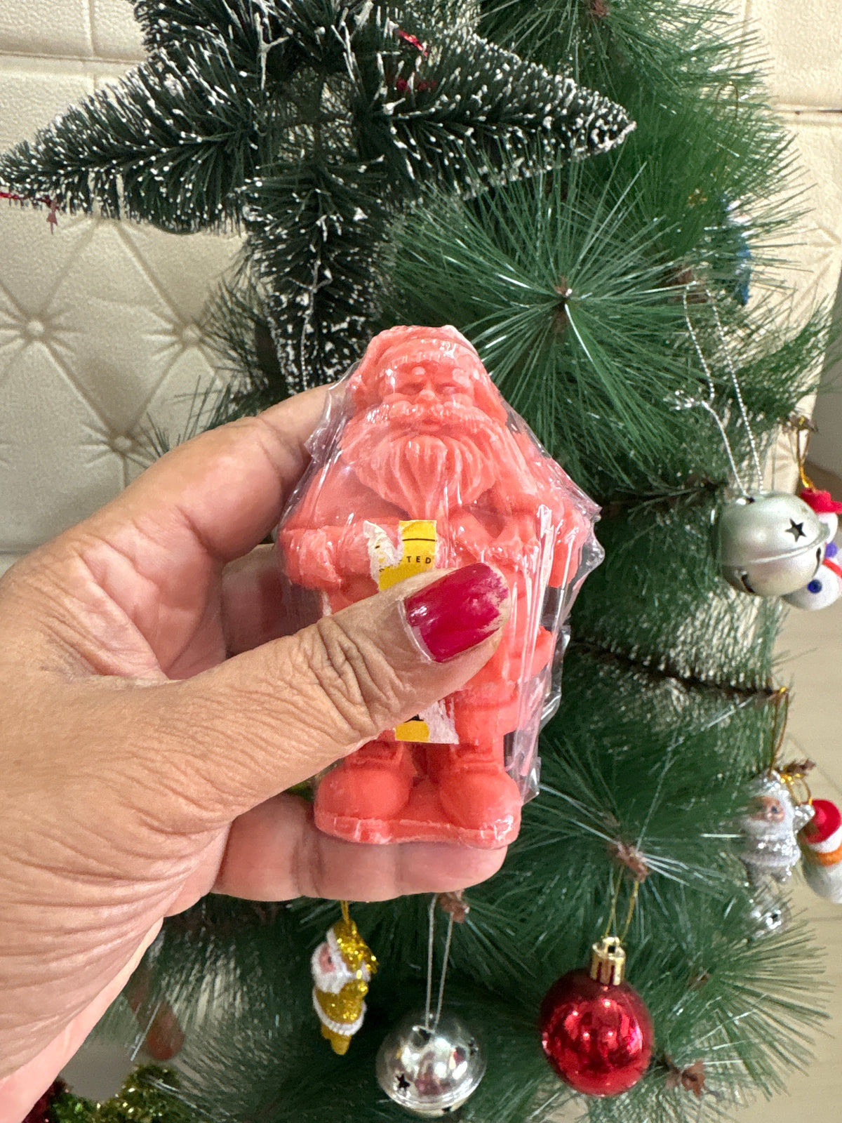 Santa candle