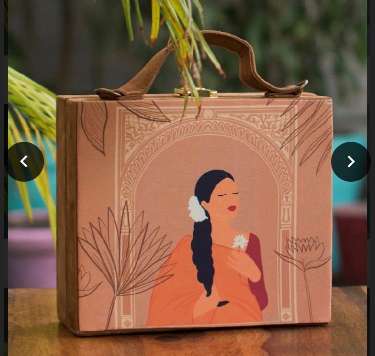 Square box clutch
