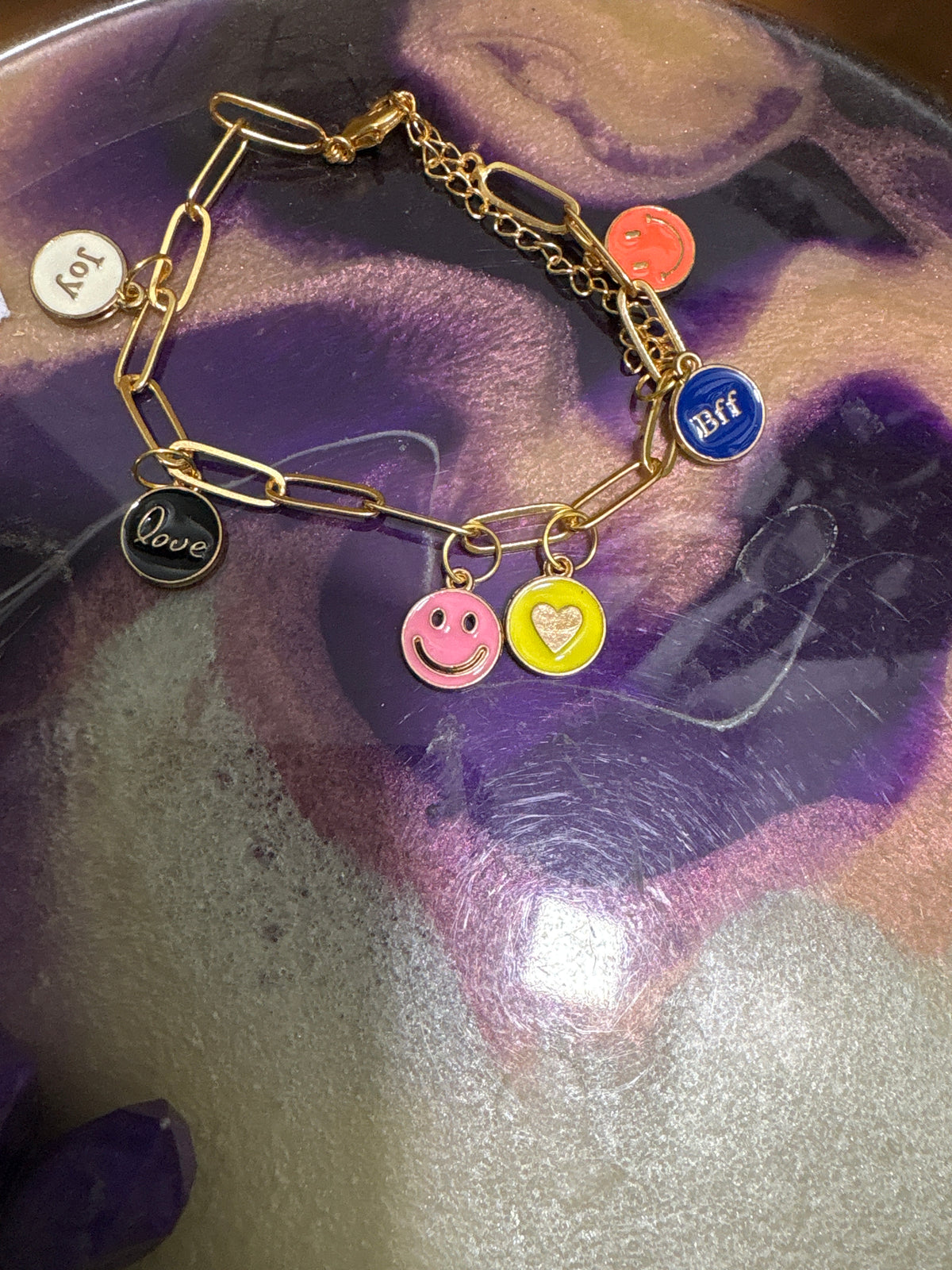 Smiley bracelet