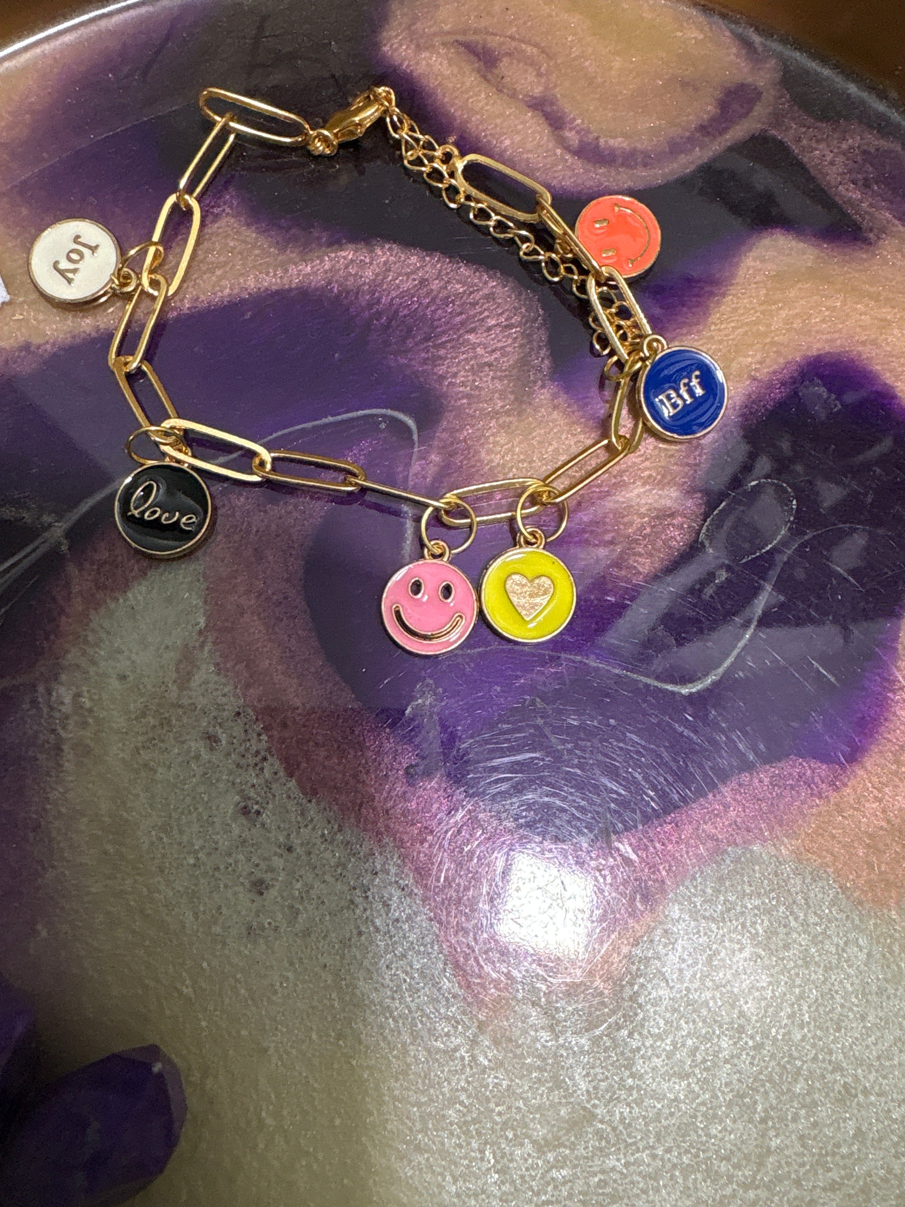 Smiley bracelet