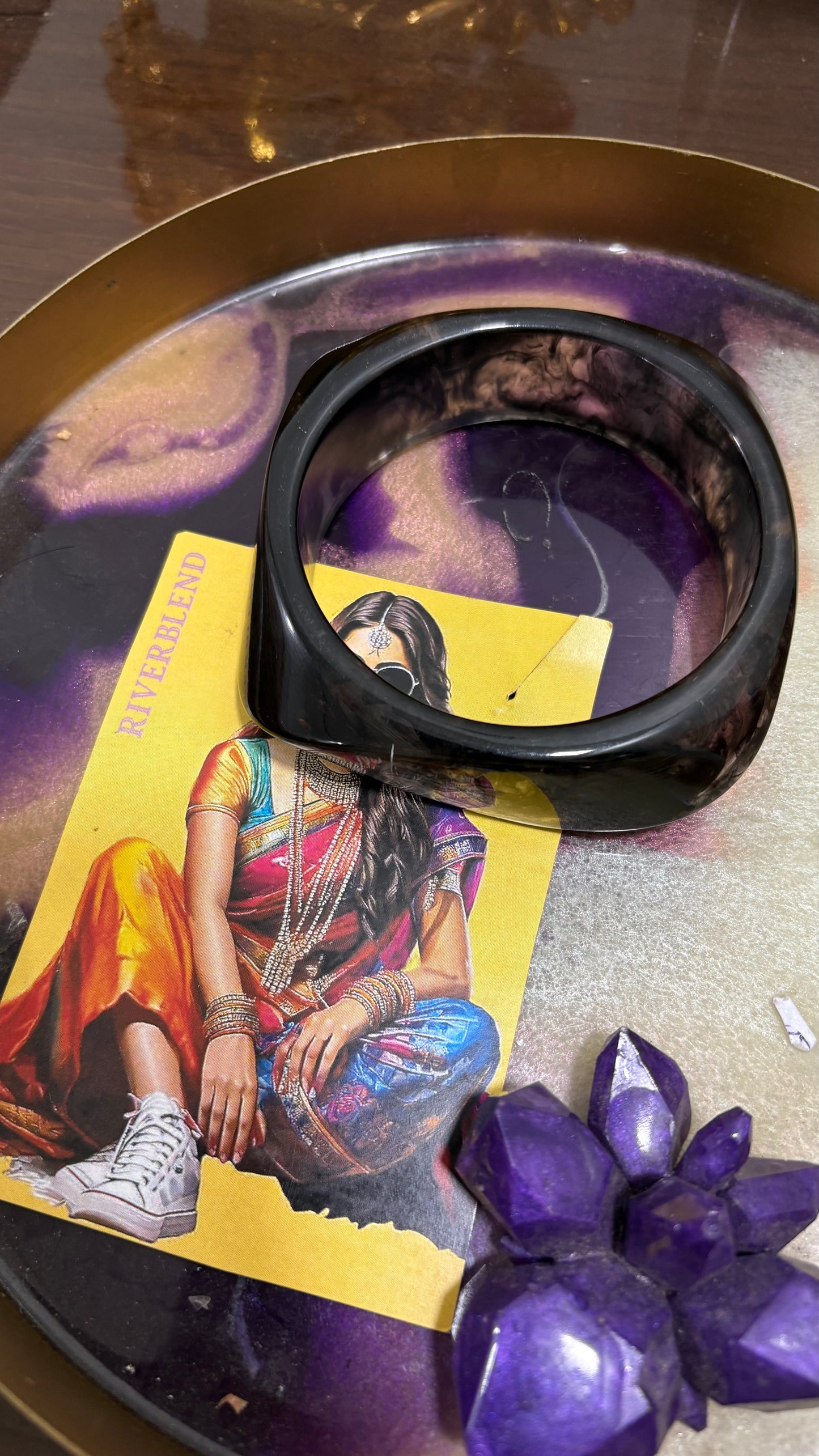Resin bangles