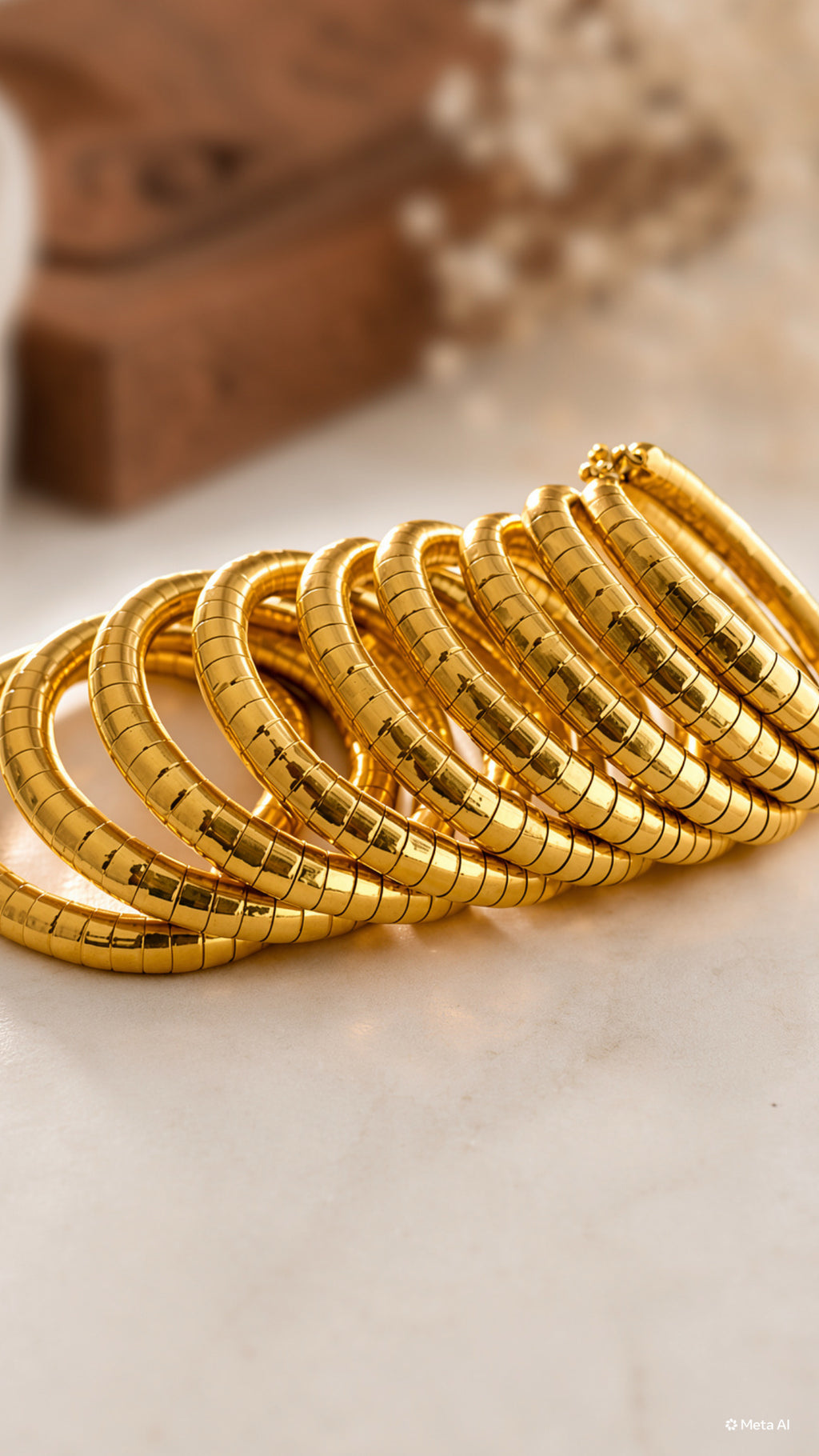 Spiral hold bracelet