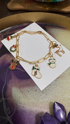 Xmas theme bracelet