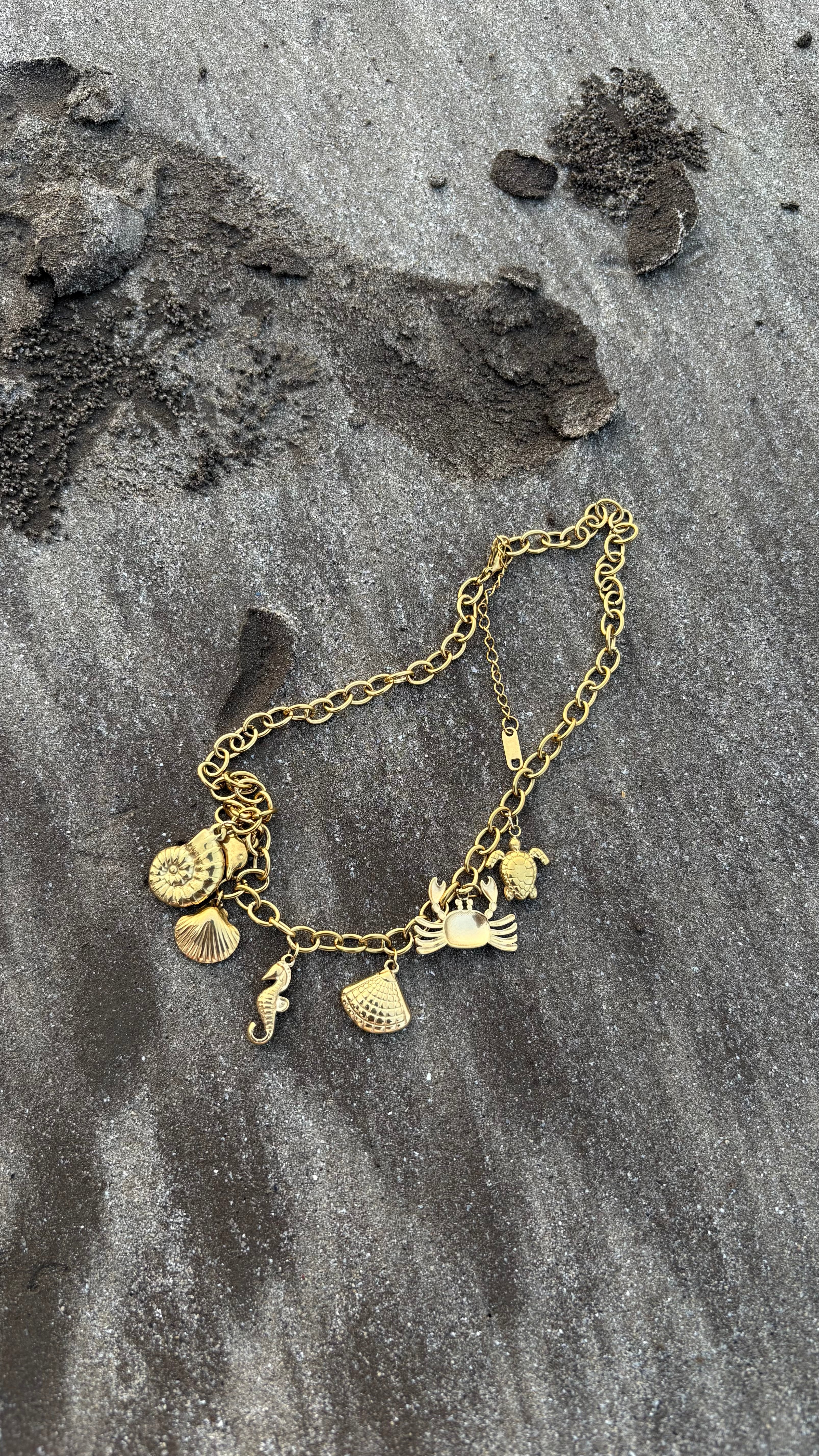 Beach theme necklace Riverblend