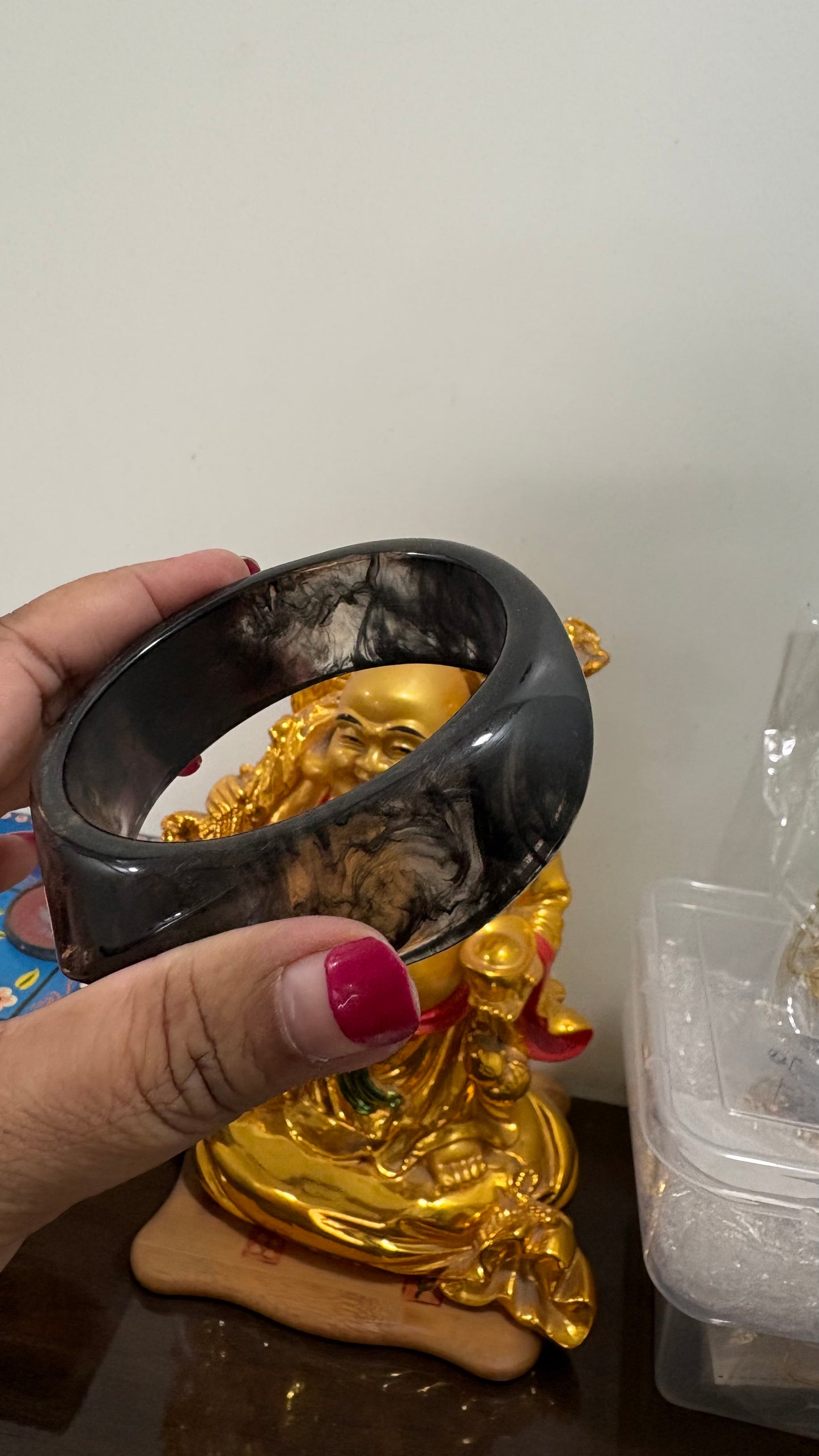 Resin bangles