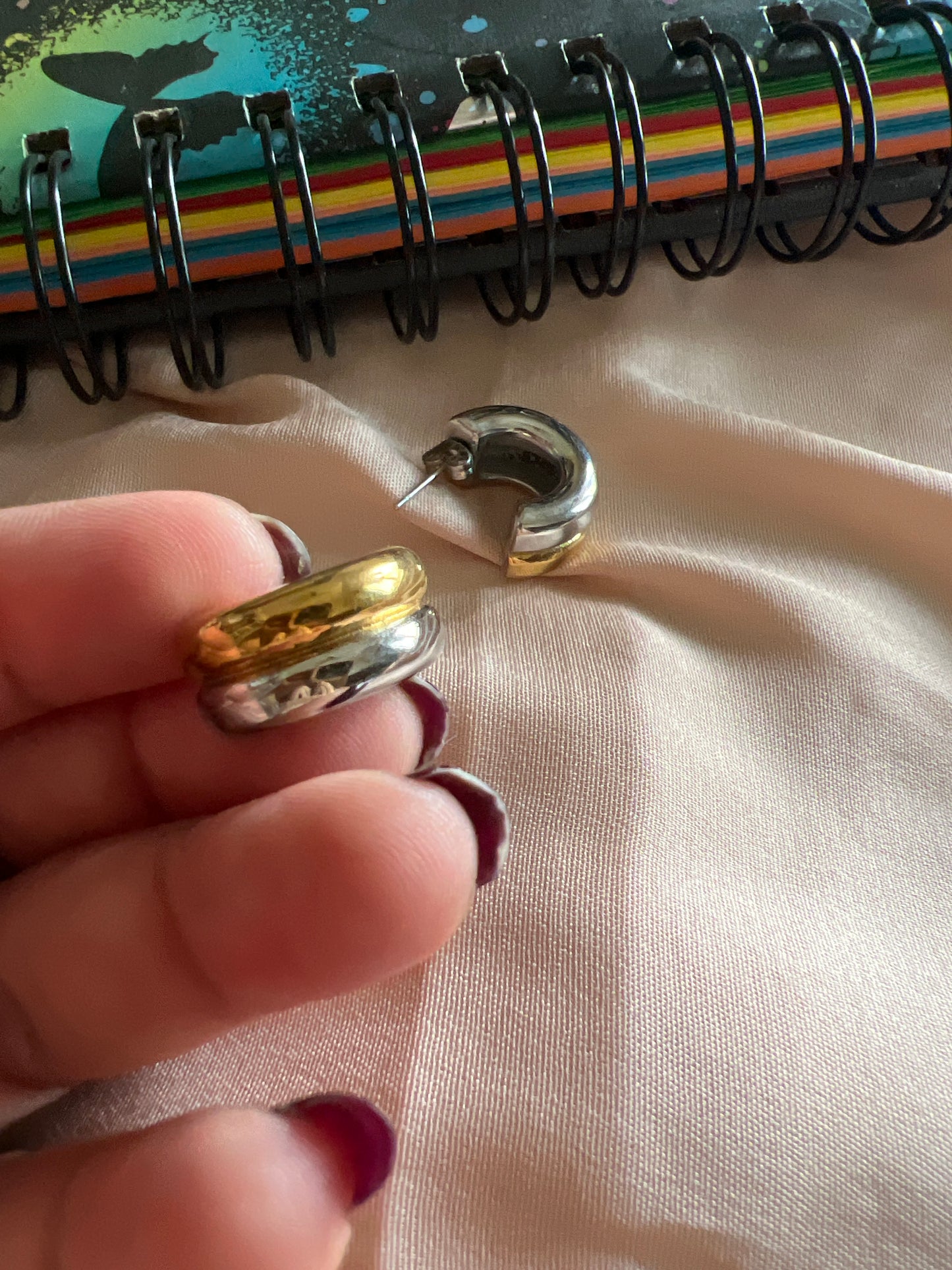 Minimalist Small Hoop Earrings – Everyday Office Wear