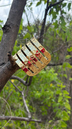 Bracelet Anti-Tarnish Wide Cuff (Adjustable Size)