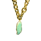 Riverblend Oversized Pendant – Bold Statement Necklace for Women