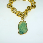 Riverblend Oversized Pendant – Bold Statement Necklace for Women