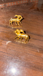 Zodiac bull whisper earring