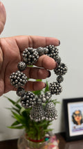 Oxidised gungroo bracelet / hair assess