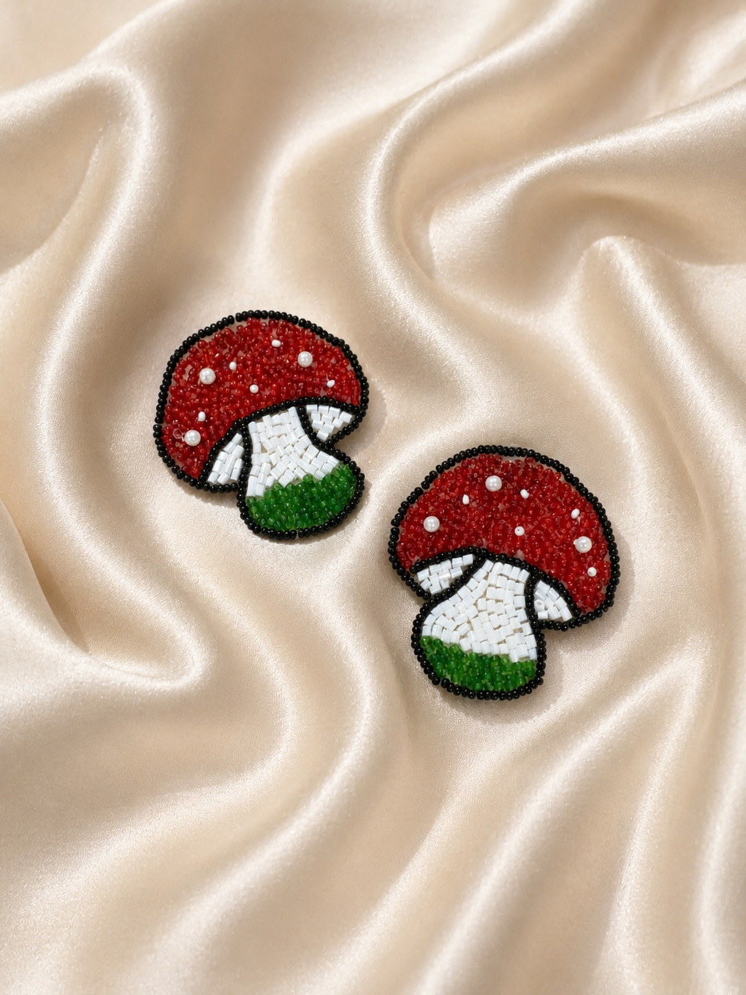 Mushroom earring