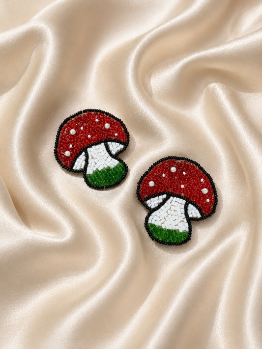 Mushroom earring