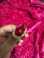 Adjustable stone rings