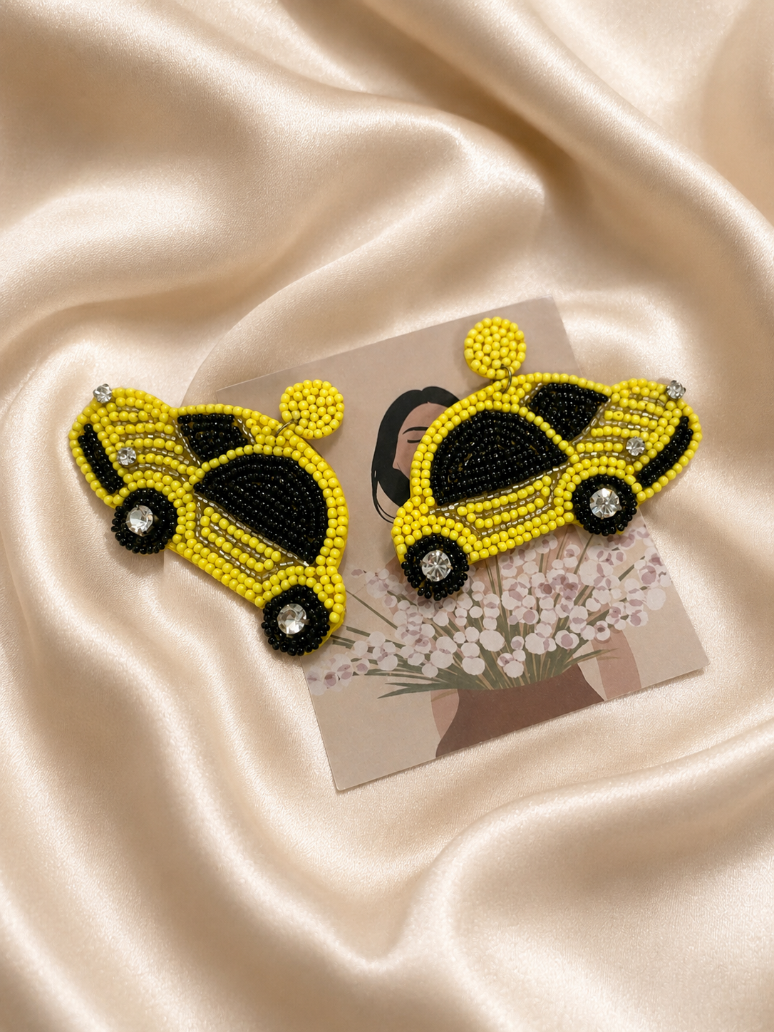 Taxi quirky earring