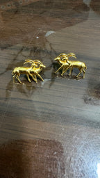 Zodiac bull whisper earring