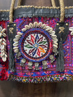 Banjara tote bag with zip closure