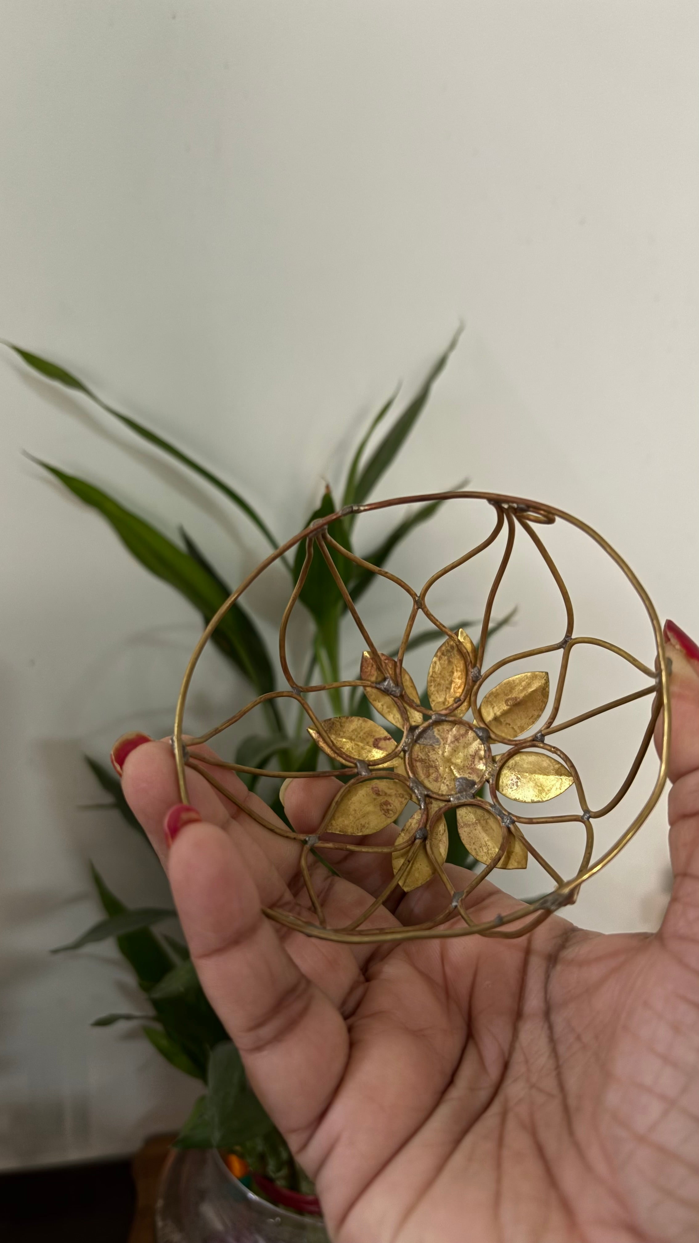 Flower hair cage bun- Riverblend