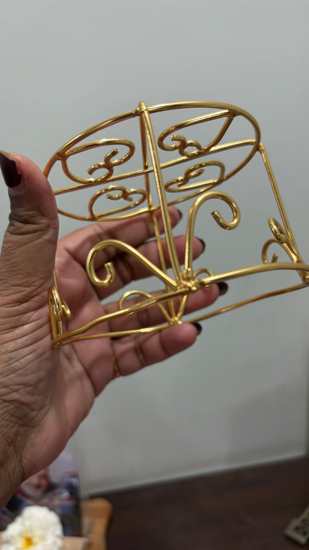 Hair cage brass bun - Riverblend