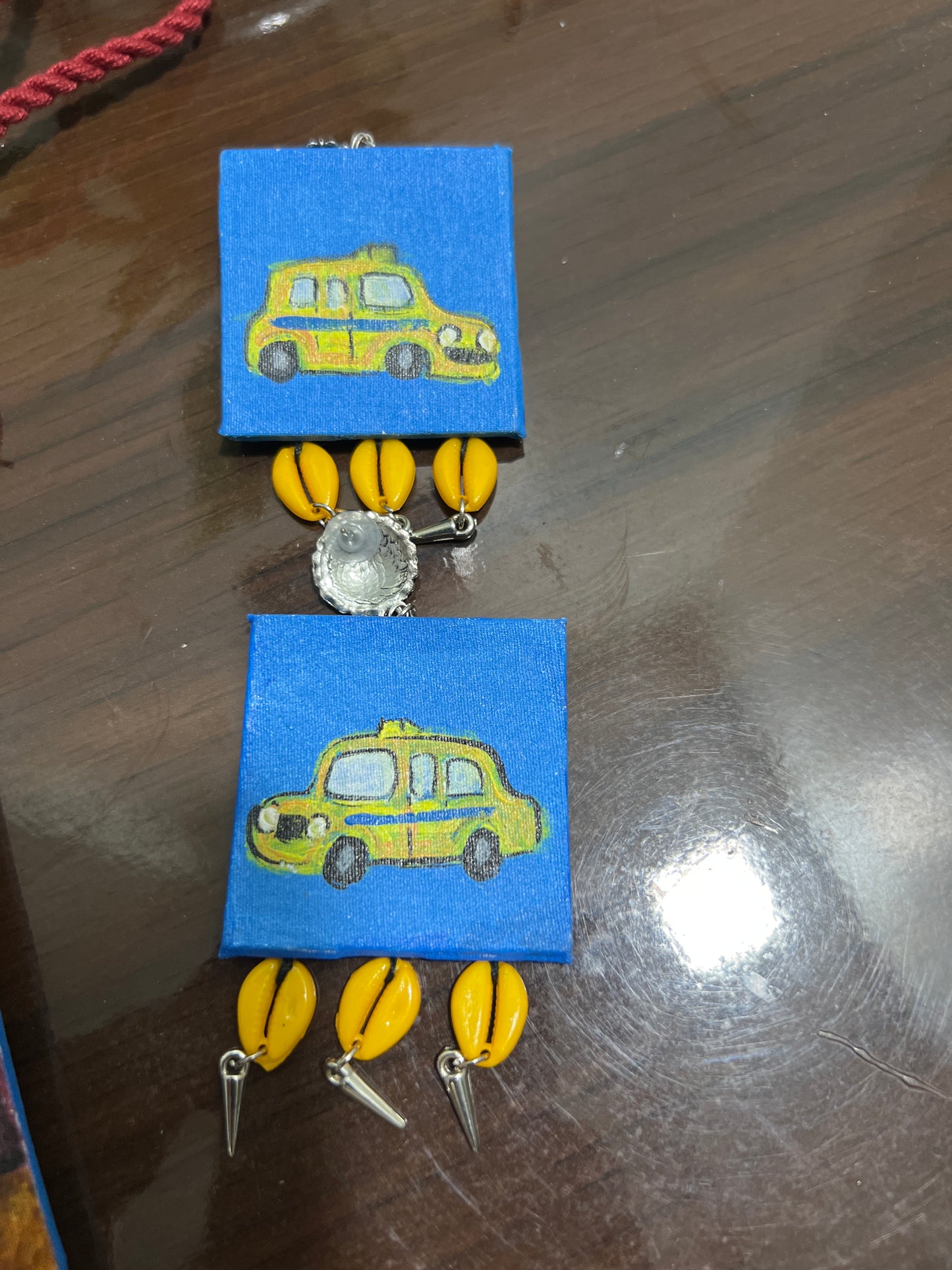 Taxi theme handcrafted set
