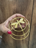 dragonfly hair cage bun